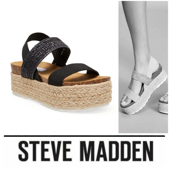Steve Madden Platform Sandals - Picture 1 of 8